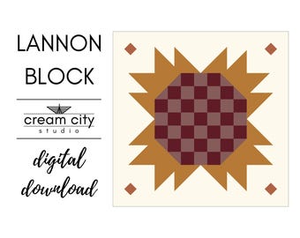 Lannon Block Pattern  - PDF Download