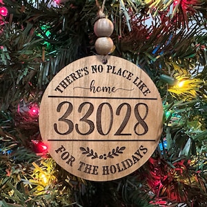 Christmas Ornament - There&#39;s No Place Like Home for the Holidays