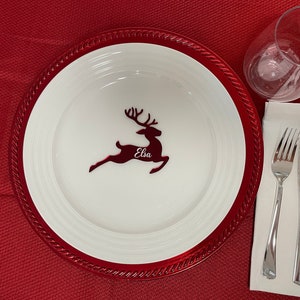 Segnaposto renne di Natale personalizzati