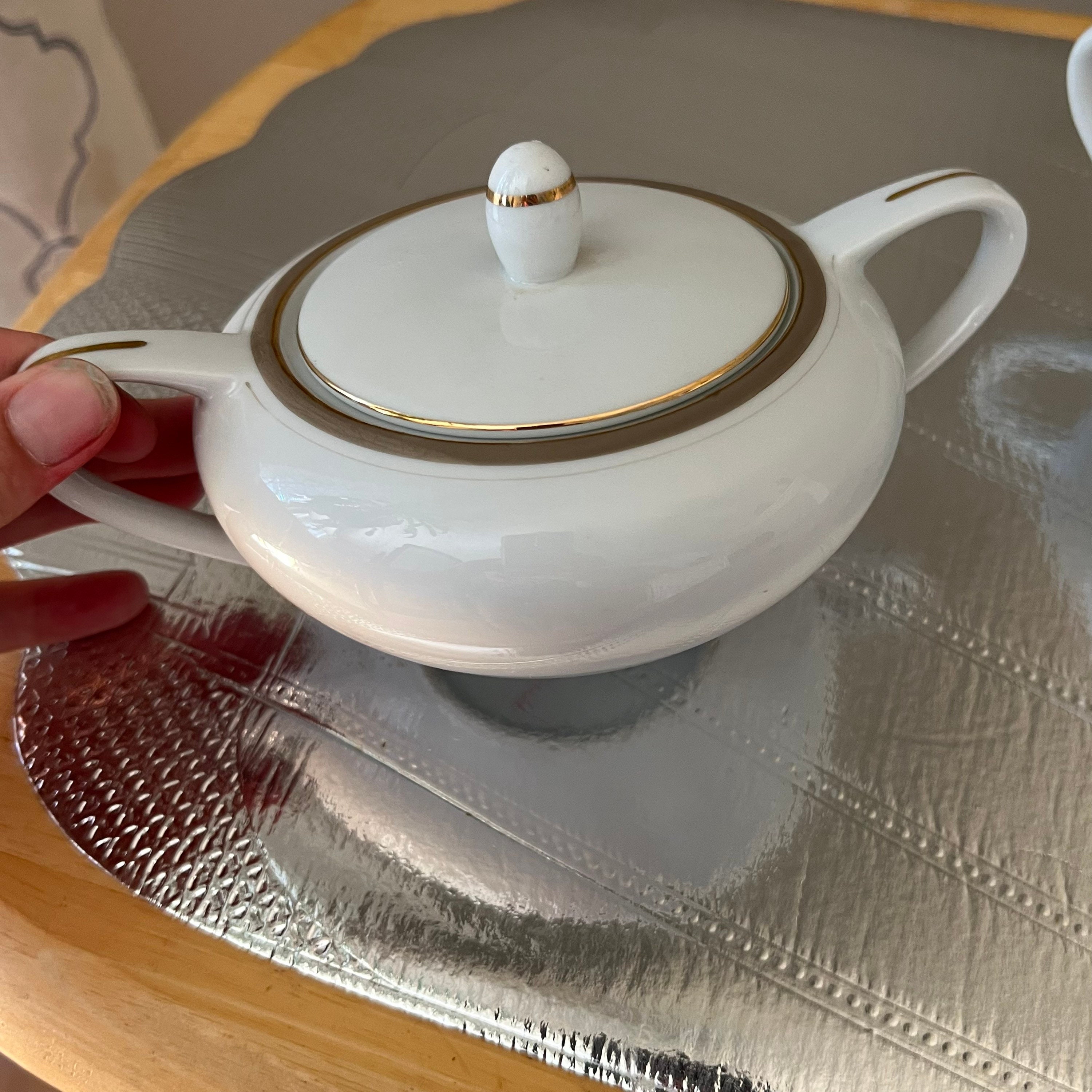 Royalton China CO. Translucent Porcelain Fine China Cream and Sugar ...