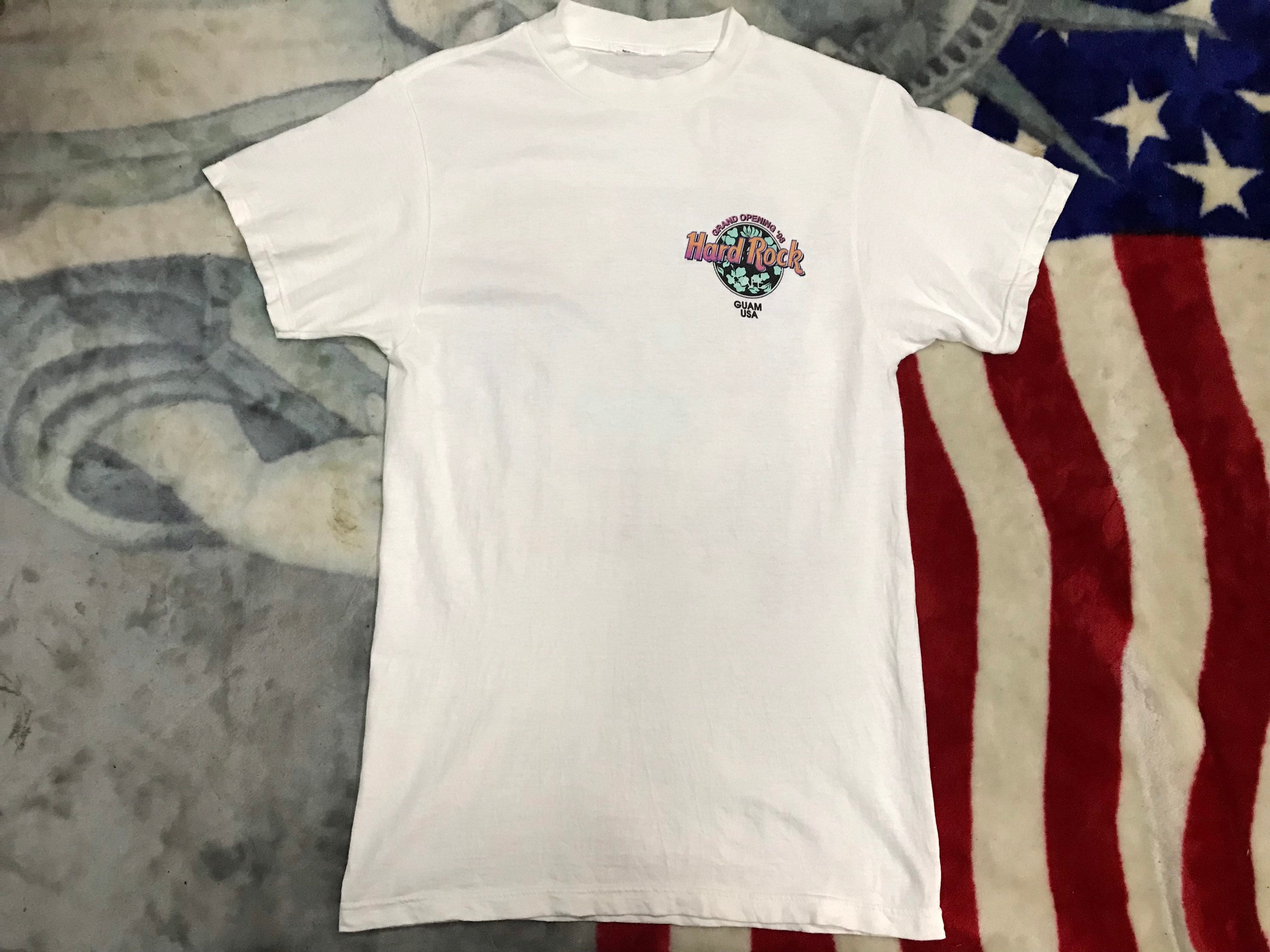 Vintage Hard Rock Cafe Grand Opening 98 Guam Usa M Size T Shirt - Etsy