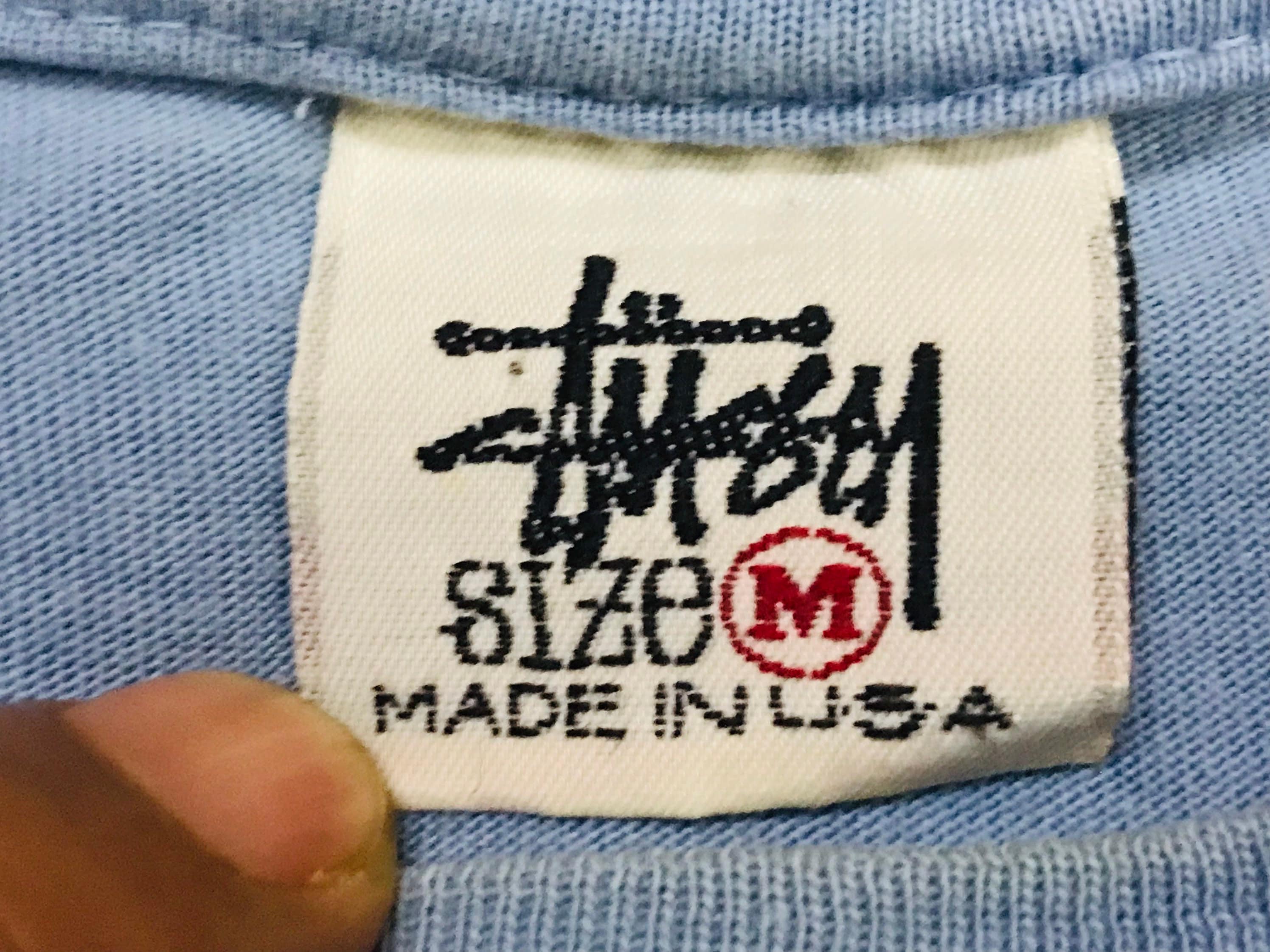Vintage Early 00s Stussy Monogram T Shirt Single Stitch Size L 20”x27”  (SOLD) Available tmrw instore at 12pm. Taking online/phone orders…