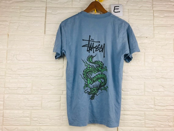 Vintage Stussy Dragon Single Stitch 90s M Size T Shirt - Etsy