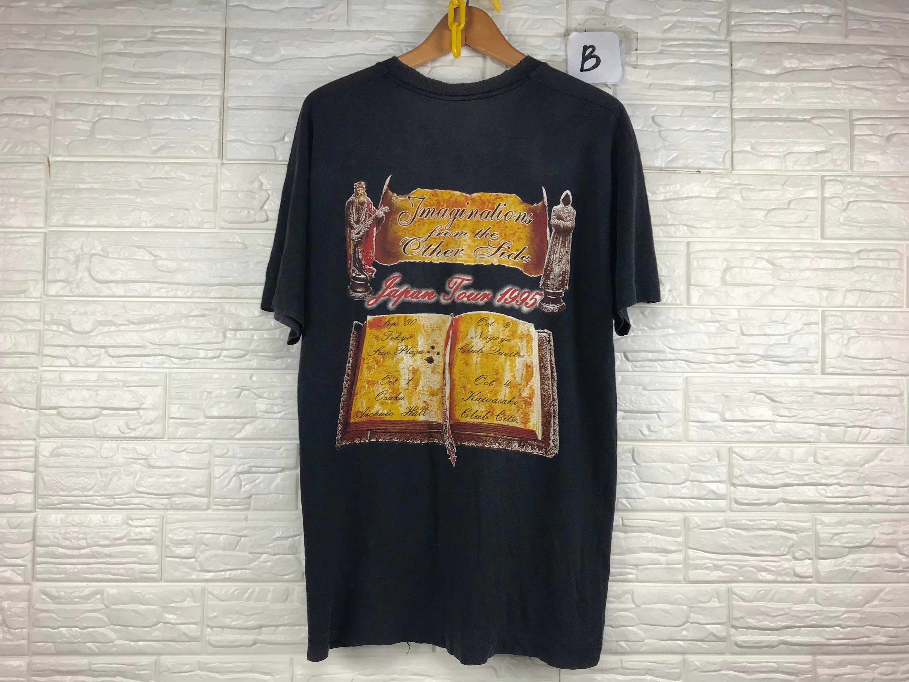 Vintage Blind Guardian Germany Power Metal Tour Japan 1995 L Size