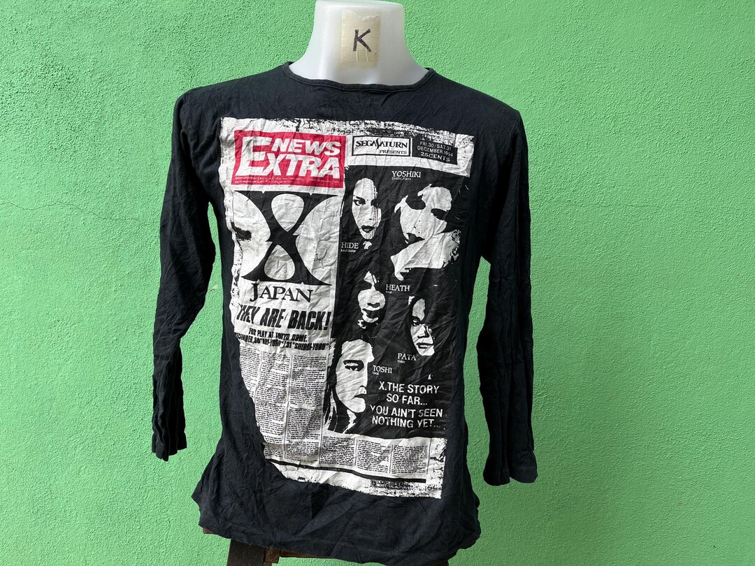 Vintage X Japan They Are Back Japanese Rock Band Tokyo Dome