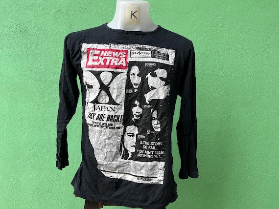 Vintage X Japan They Are Back Japanese Rock Band Tokyo Dome 1994
