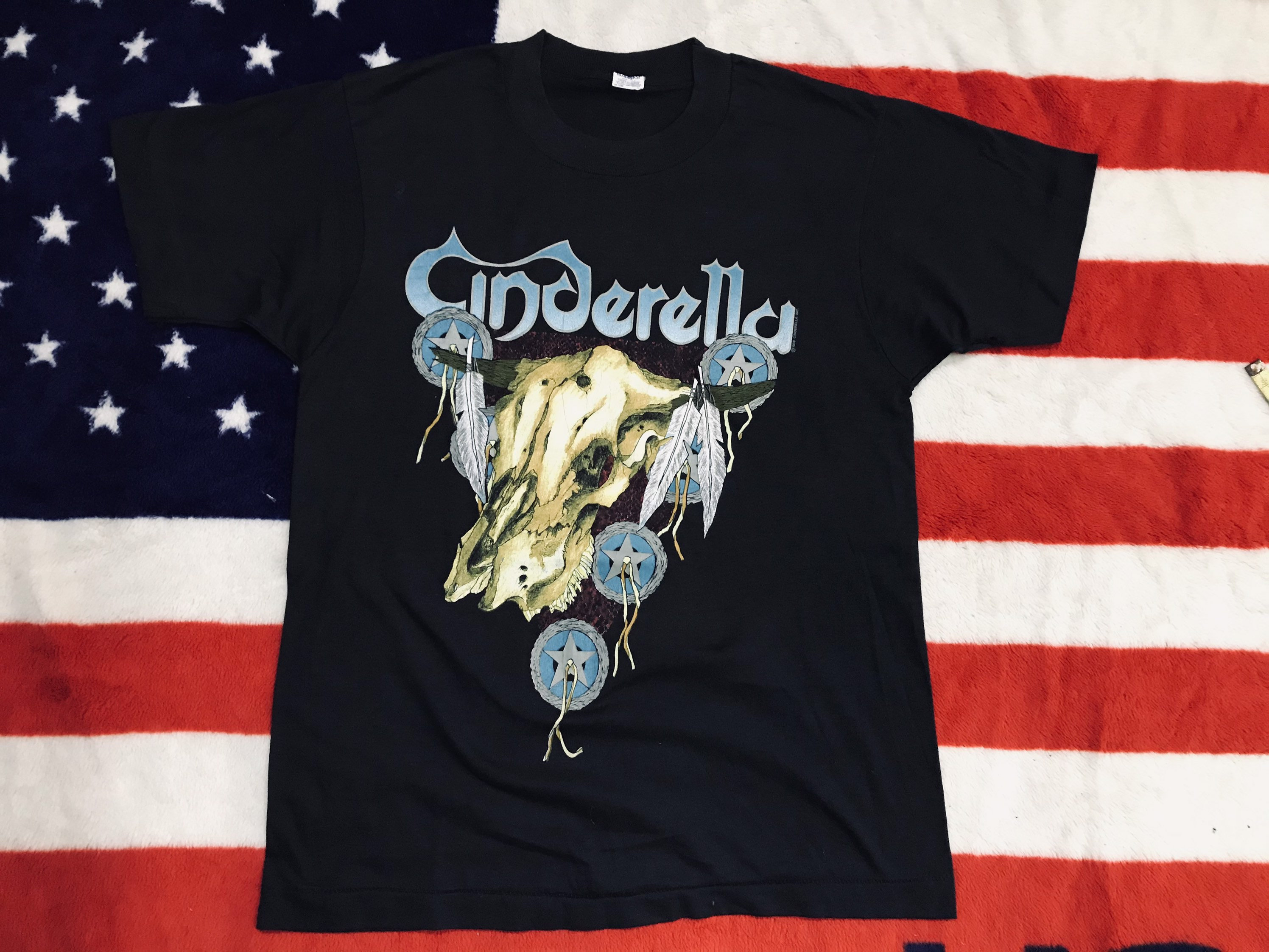 Vintage Cinderella American Glam Metal Long Cold Winter Tour 1988