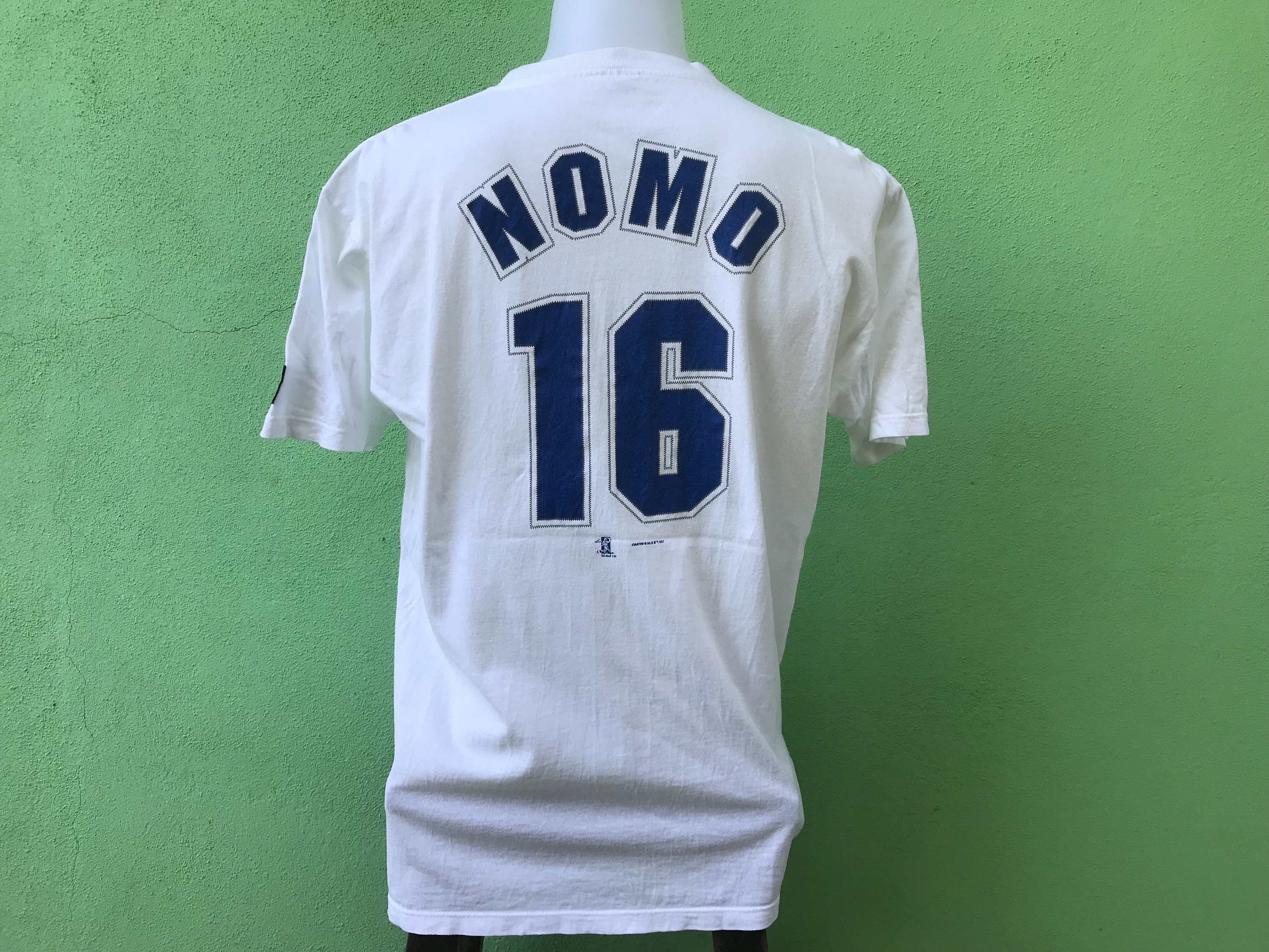 ヴィンテージ ドジャース 野茂英雄 背番号 16 MLB 90年代 Mサイズ T