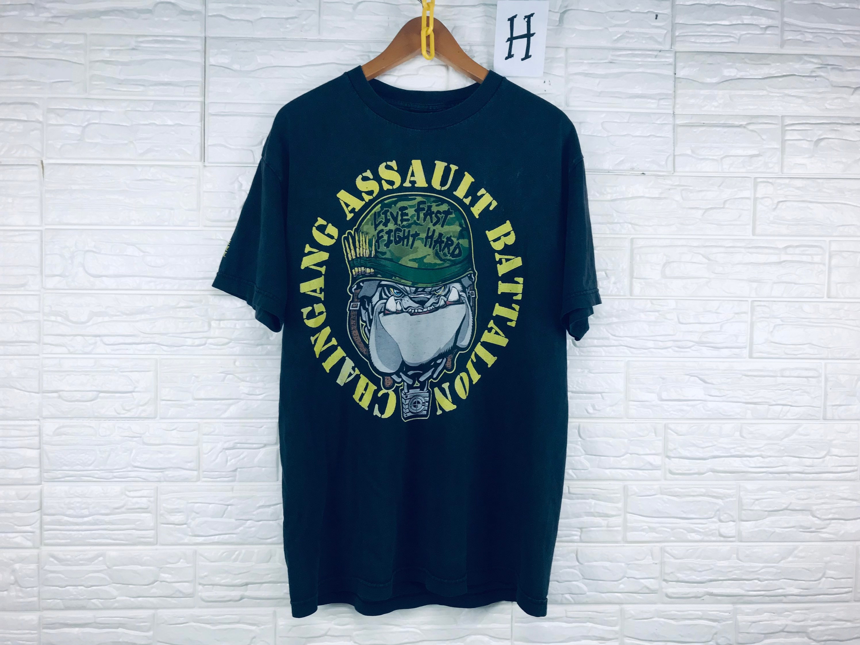 Vintage Wwe Chaingang Assault Battalion Live Fast Fight Hard