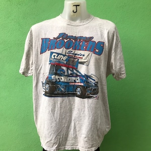 Vintage Jimmy Brookens Stallard Chassis & Components Racing Car Driver Number 11 Xl Size T Shirt