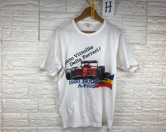 Vintage Ferrari 1990 Francia Grand Prix was a Formula One motor race A.Prost M Size T Shirt