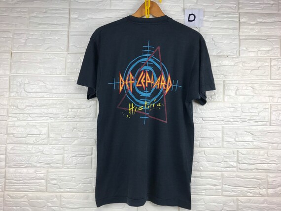 Buy Vintage Def Leppard English Rock Band Hysteria 1988 M Size T  