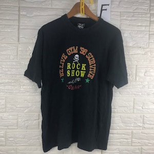 Vintage B’Z Live Gym Japanese Rock Duo ‘98 Survive M Size T Shirt Koshi Inaba Takahiro Matsumoto