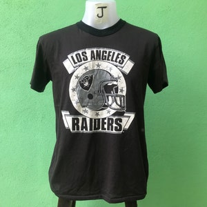 Los Angeles Raiders Vintage 90s Trench T-shirt - Single