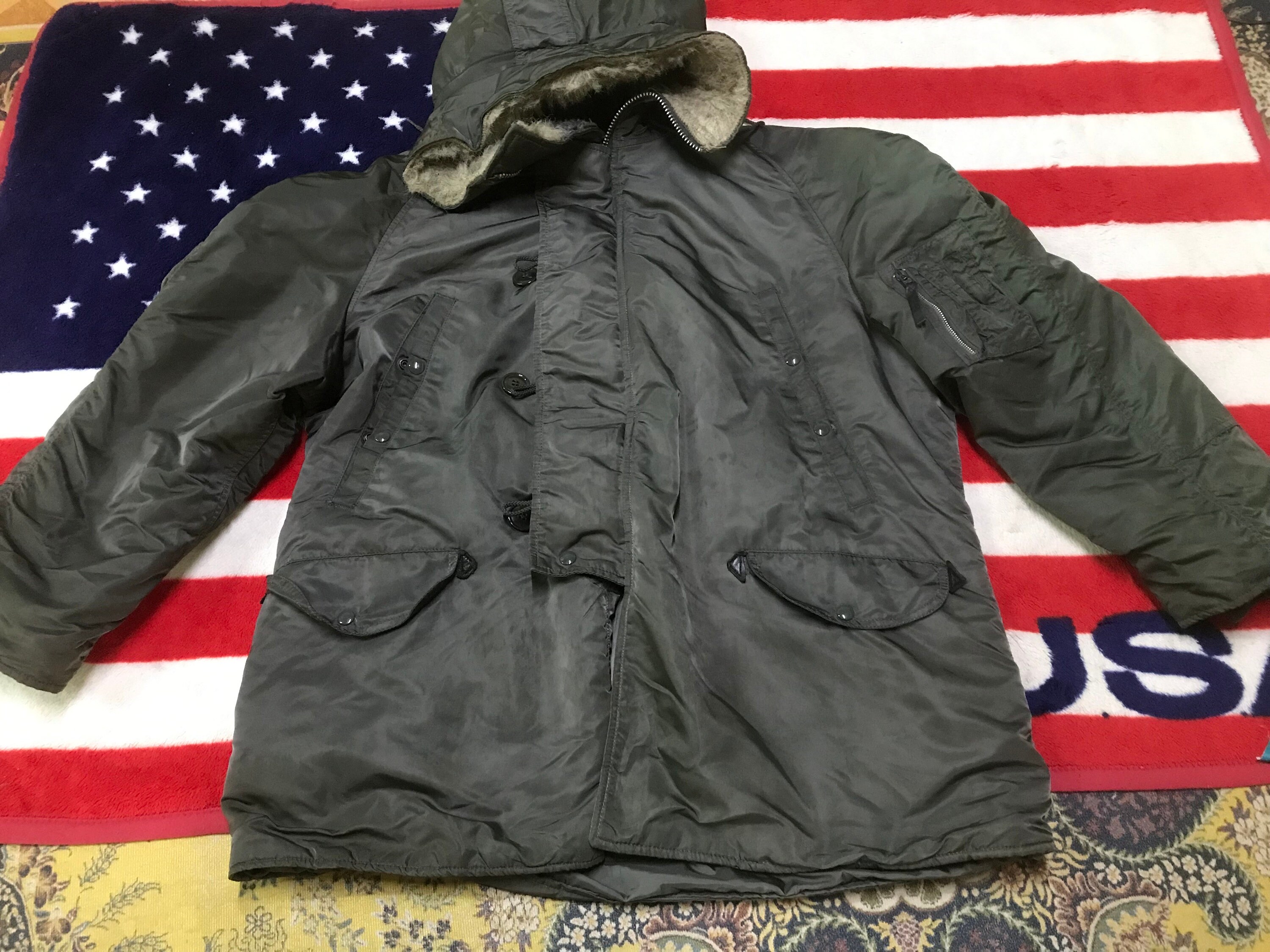 Vintage Alpha Industries Parka Extreme Cold Weather Type N