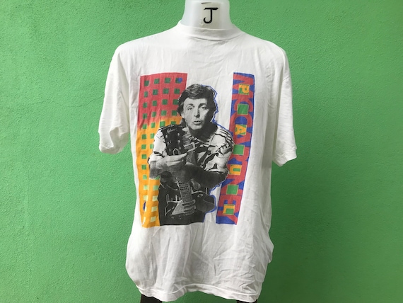 Vintage the Paul Mccartney World Tour 1989/90 English Singer