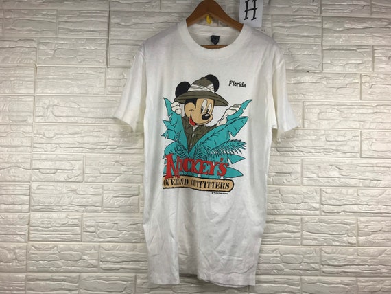 Vintage Mickey's Overland Outfitters the Walt Disney Company 90s L