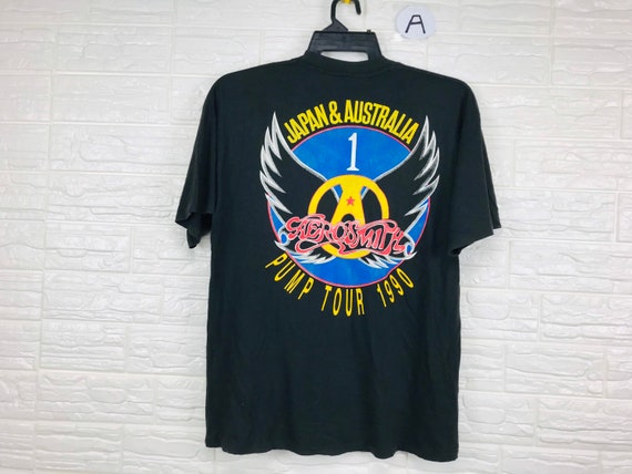エアロスミス １９９０年 ＰＵＭＰ ＴＯＵＲ 日本・オーストラリア公演 Ｔシャツ エアロスミス 1990年 PUMP TOUR 日本