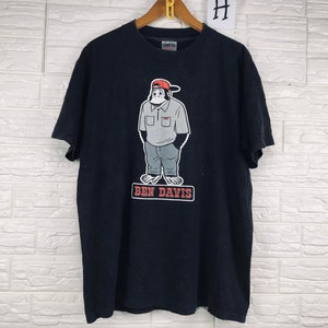 Vintage Ben Davis American Workwear Brand 90s L Size T Shirt