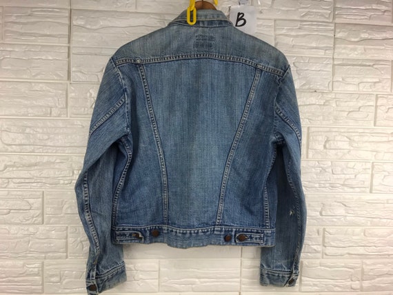 Vintage Wrangler 80s S Size Denim Jacket - Etsy