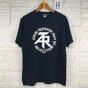 Atari teenage riotビンテージレアTeeシャツ (M) Vintage 1997 Atari Teenage Riot T-Shirt – Mills Vintage USA