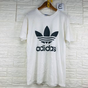 Vintage Adidas Spellout Big Logo 90s S Size T Shirt