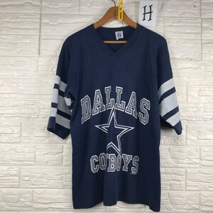 Vintage Dallas Cowboys Nfl 90s L Size V Neck Jersey