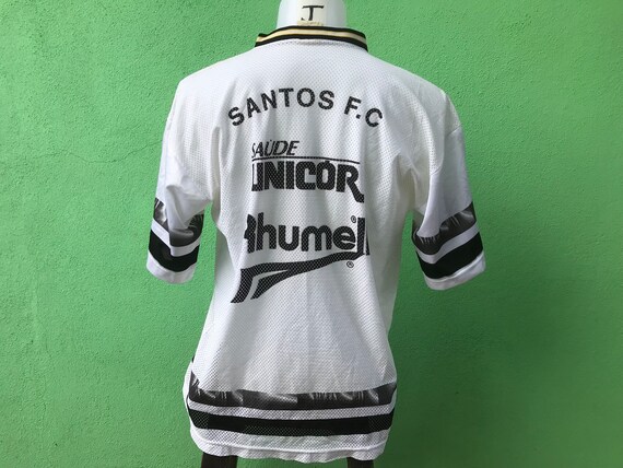 ウェア SANTOS FC  JERSEY 90S DELLERBA Early 90s Santos FC #10 Dell'erba Football Jersey – the