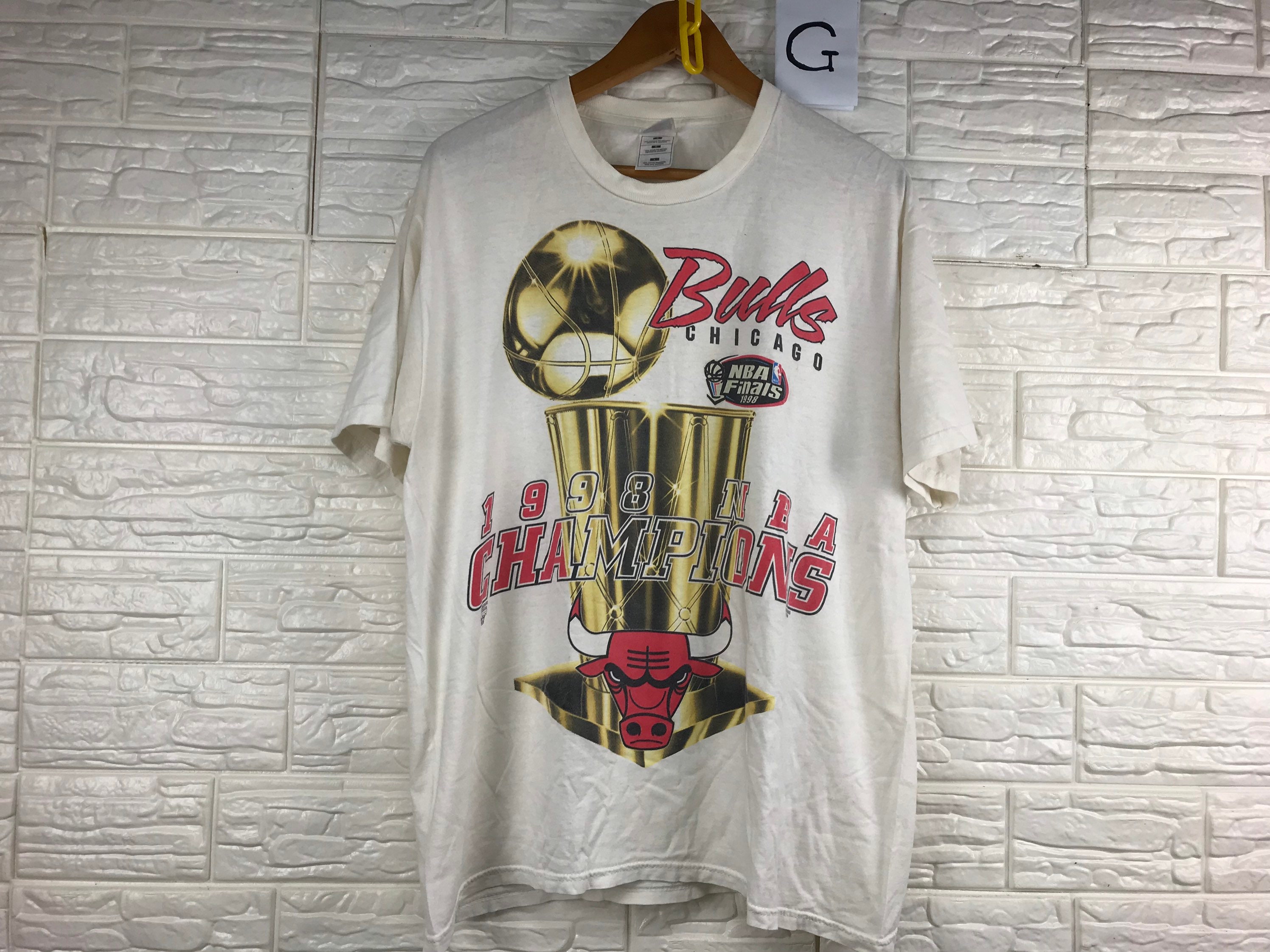 Chicago Bulls Deadstock NBA Championship Rings Shirt 6 X Champs Jordan  Pippen