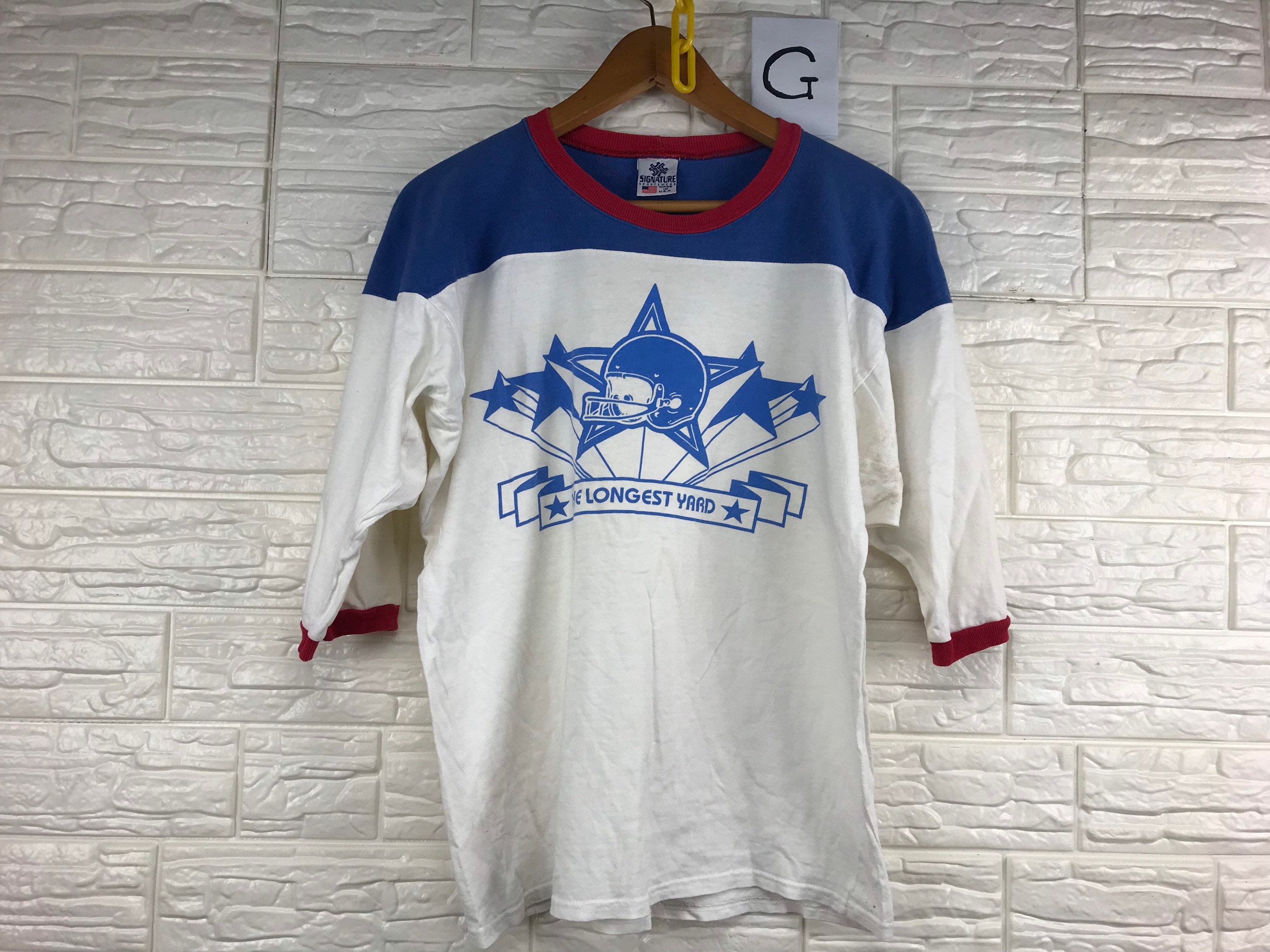 Vintage the Longest Yard British Film Mean Machine 90s M Size 