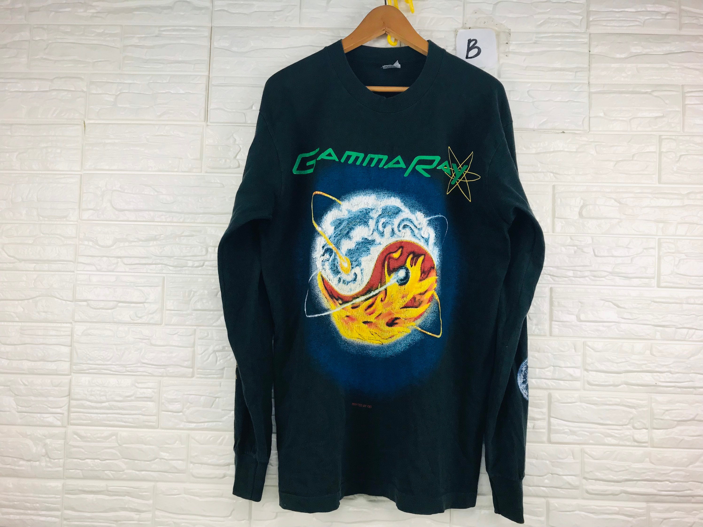 Vintage Gamma Ray Germany Power Metal Tribute to Japan 1994 L Size 