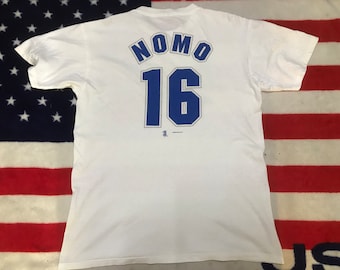 ヴィンテージ ドジャース 野茂英雄 背番号 16 MLB 90年代 Mサイズ T