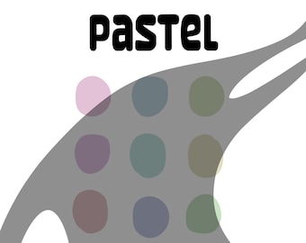 Pastel procreate color palette/swatches