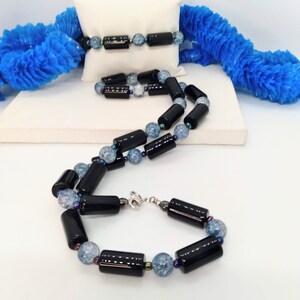 Handmade glass beaded necklace set,quality made costume jewelry male or female set, great gift, present, or surprise beads,fashion beads