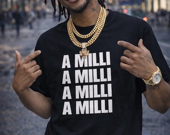 A Milli Lil Wayne Lyric T-Shirt | Minimal Tee for Hip Hop Fans & Streetwear Lovers