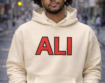 Muhammad Ali Boxing Tribute Hoodie | Minimal Sweatshirt for Urban Warriors