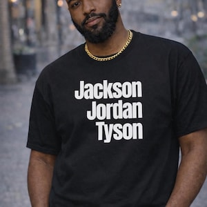 Jackson Jordan Tyson Tribute Shirt | Minimal Tee for Creative Souls & Nostalgia Fans image 1