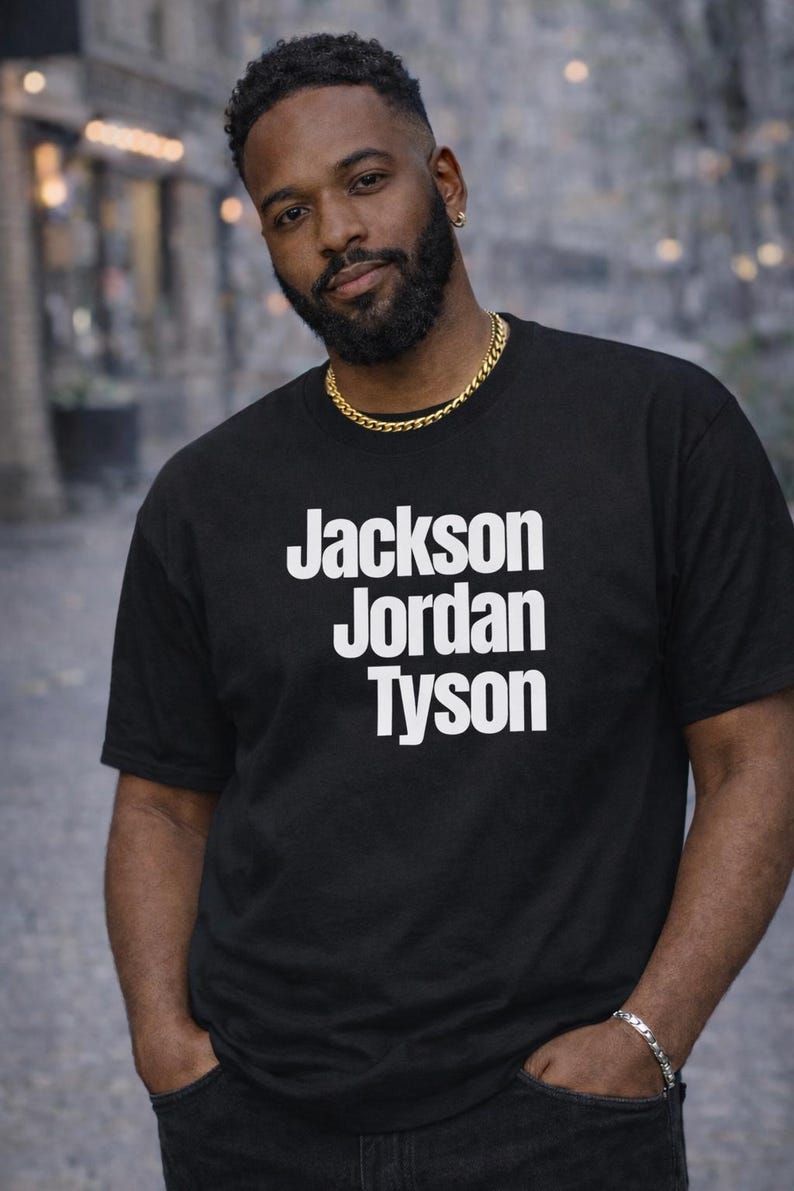 Jackson Jordan Tyson Tribute Shirt | Minimal Tee for Creative Souls & Nostalgia Fans image 1