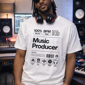 Music Producer Shirt | Gift for Music Producers Artist Musicians Beat Makers