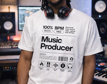 Music Producer Shirt | Gift for Music Producers Artist Musicians Beat Makers