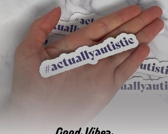 Actually Autistic Magnet | Fridge Magnet | Mental Health Magnet | Handmade