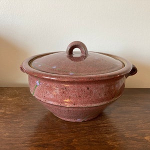 Medium Sized Studio Pottery Casserole by Vincent Massey British Columbia Canada
