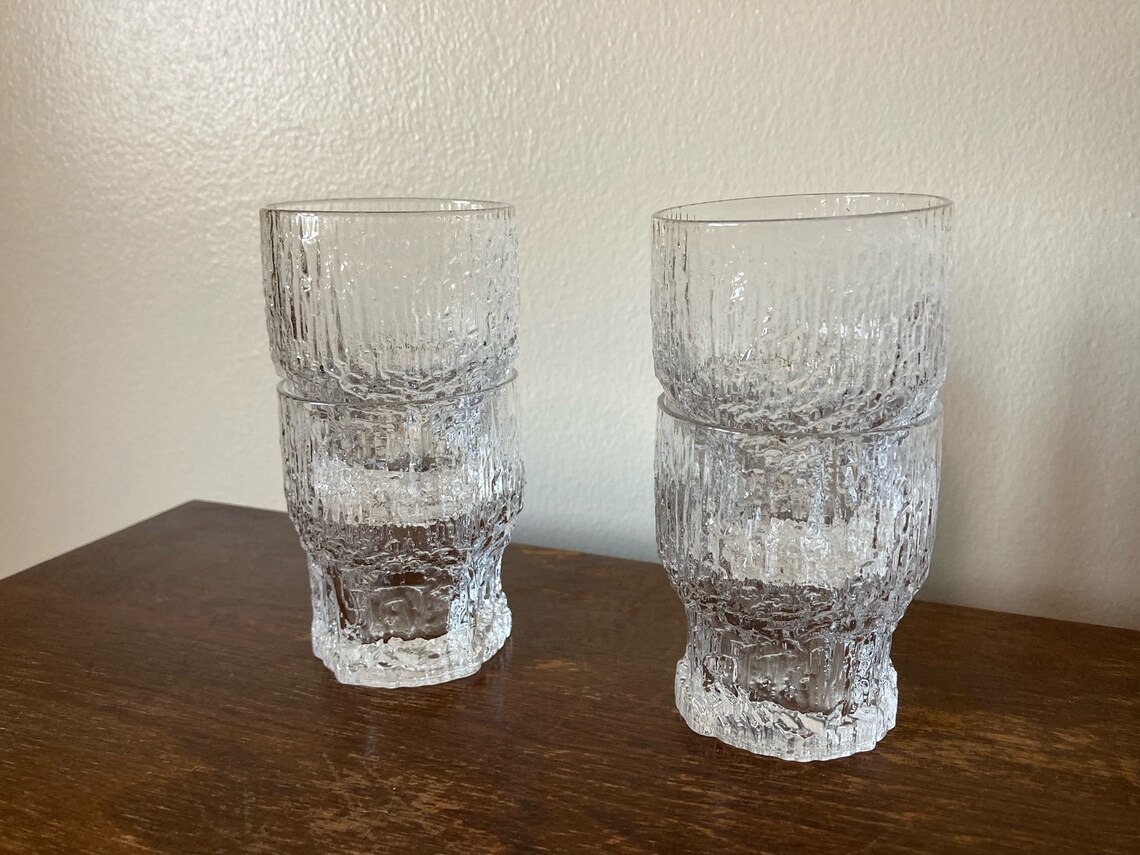 Iittala Aslak Cordial glasses 4 Tapio Wirkkala Etsy