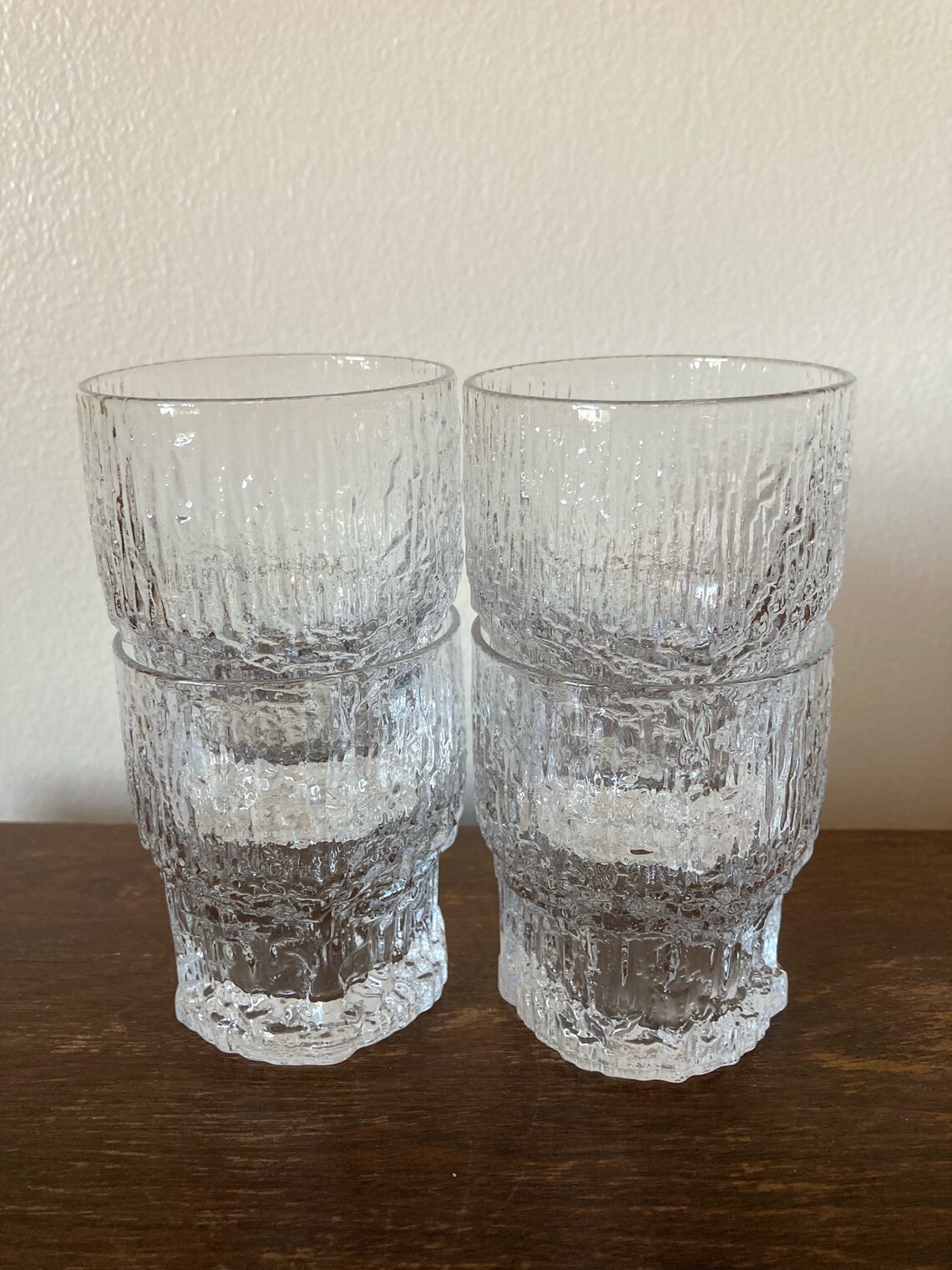 Iittala Aslak Cordial glasses 4 Tapio Wirkkala Etsy