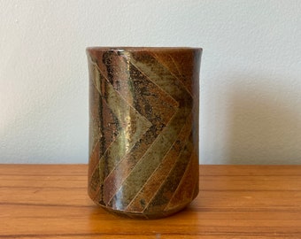 Studio Pottery Japanese Yunomi Unidentified Maker