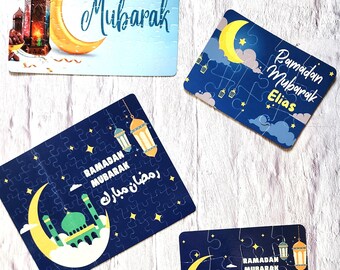 Ramadan puzzle, Eid gift, Masjid Puzzle, Ramadan gift, Custom Photo Puzzle, Eid Puzzle, Personalized Puzzle - 12, 28, 48, 80 Pieces, Islamic
