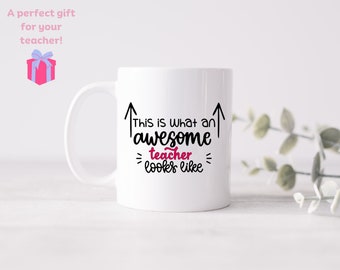 Teacher's Coffee Mug, Personalized Coffee Mug, Custom Mug, teacher appreciation Mug,  Coffee Cup, Customized Gift Mug, Teacher's  gift