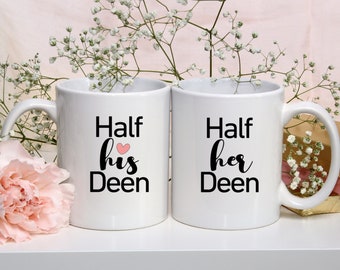 Couple's Coffee mug set, Personalized Coffee Mug, for her, Custom Mug, Wedding gift, Personalized Mug, Customized Gift Mug, Muslim couple