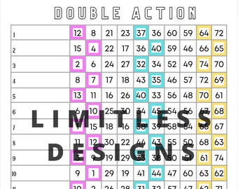 Double Action bingo