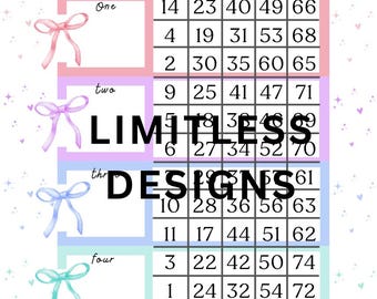 Cute Bow Blocks (mixed & straight)